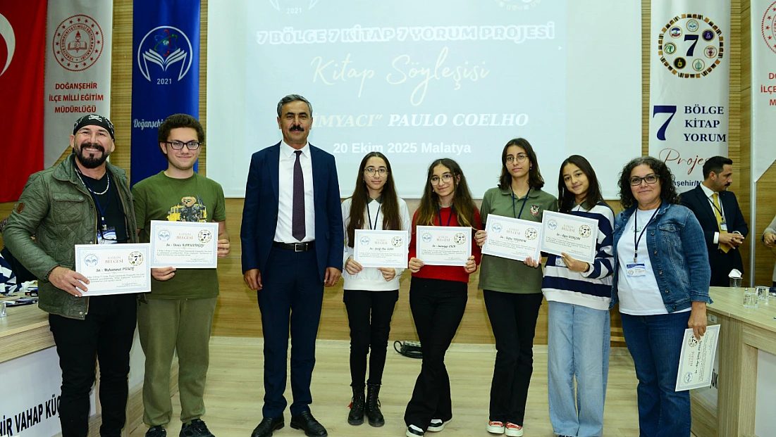 7 Bölge 7 Kitap 7 Yorum Projesinin İkinci Etabı Doğanşehir’de Gerçekleştirildi