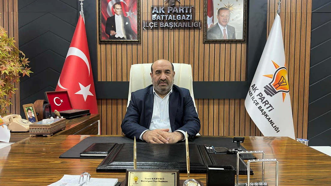 AK Parti Battalgazi İlçe Başkanı Basri Kahveci’den Yeni Yıl Mesajı