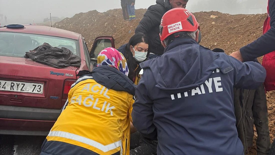Akçadağ’da Trafik Kazası: 5 Kişi Yaralandı
