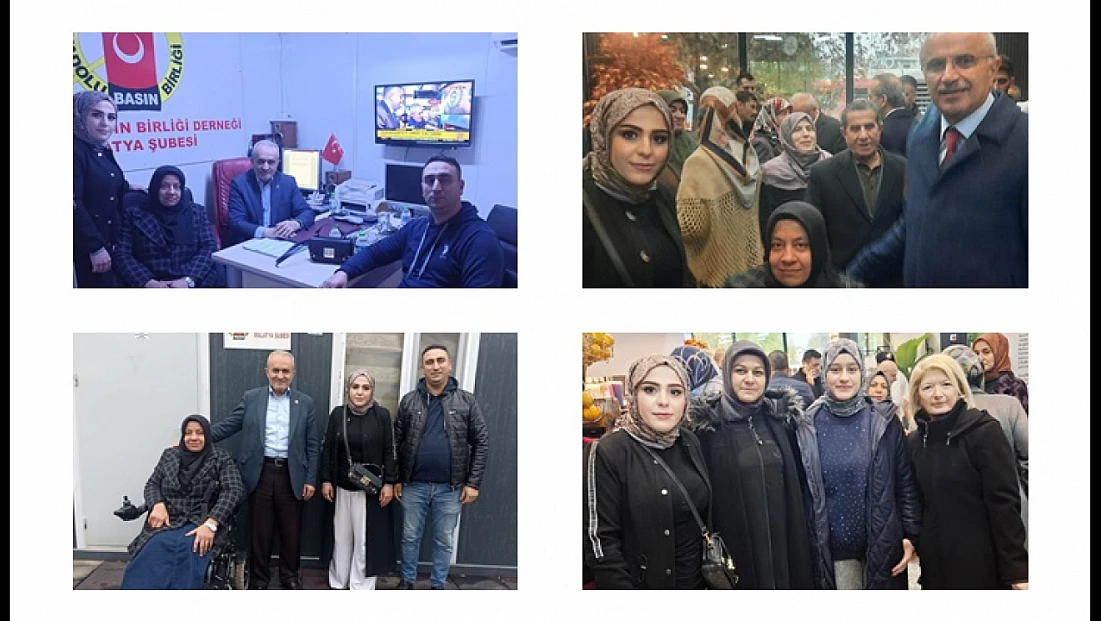 AKÇADAĞDER Genel Merkezinden Anadolu Basın Birliğine Ziyaret