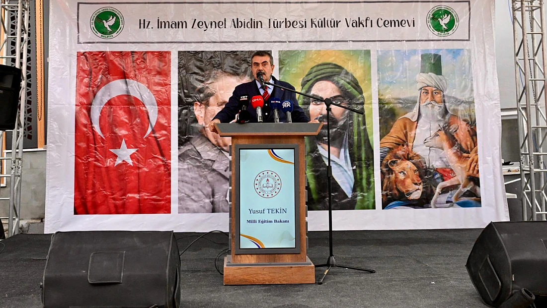 Alevilik ve Bektaşilik Müfredata Girdi: Bakan Tekin Malatya’da Yeni Modeli Anlattı