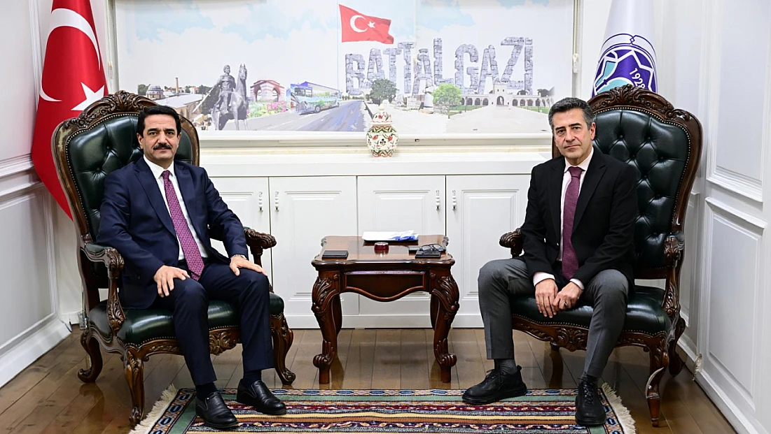 Başkan Gürsoy'dan Battalgazi Belediye Başkanı Bayram Taşkın'a Ziyaret