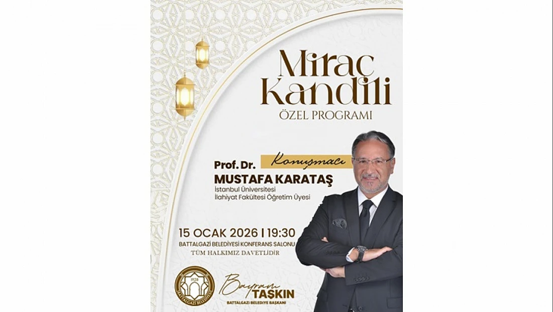 Battalgazi Belediyesi’nden Miraç Kandili’ne Anlamlı Program
