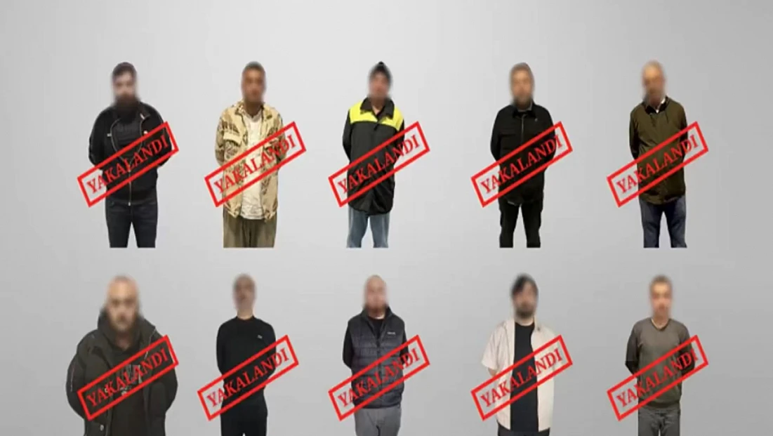 Kırmızı bültenle ve ulusal düzeyde aranan 10 şahıs Türkiye’ye getirildi