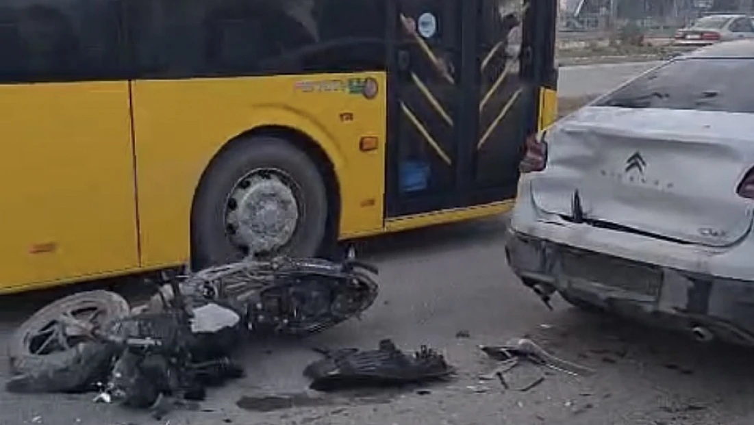 Malatya–Ankara Yolunda Trafik Kazası: Motosiklet Sürücüsü Hastaneye Kaldırıldı