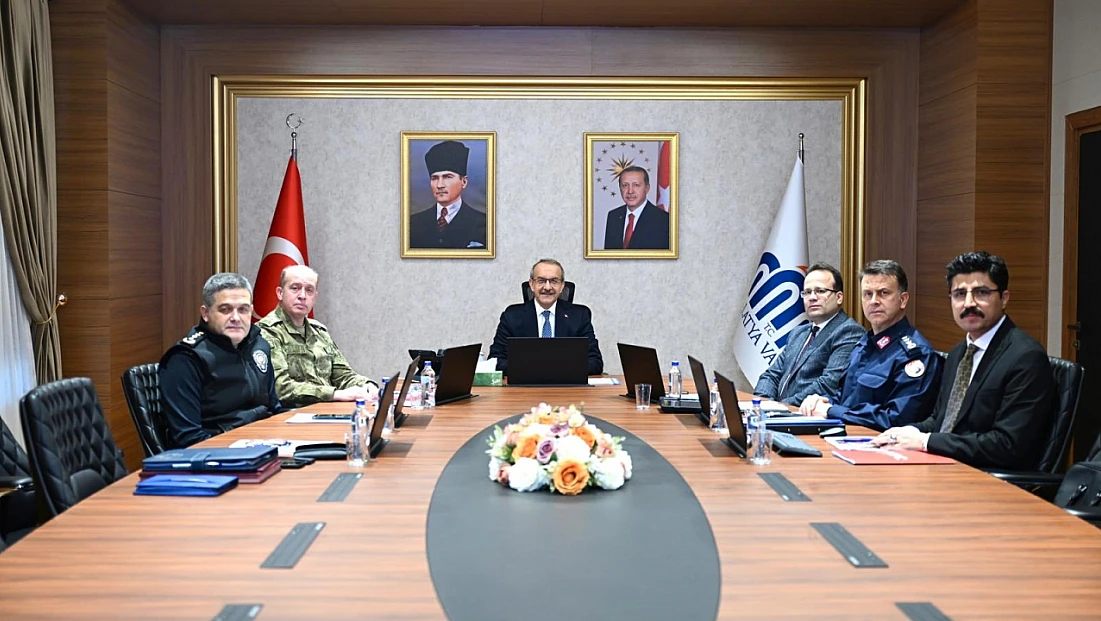 Malatya’da Asayiş ve Trafik Denetimleri Masaya Yatırıldı