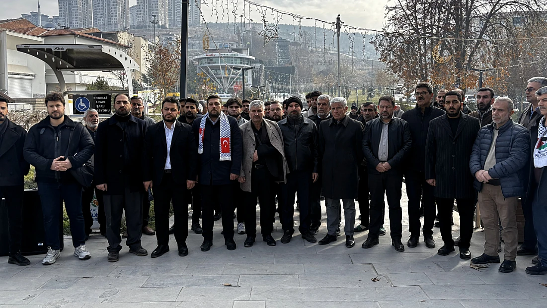 Malatya’da Gazze İçin Basın Açıklaması: Uluslararası Çifte Standartlara Tepki