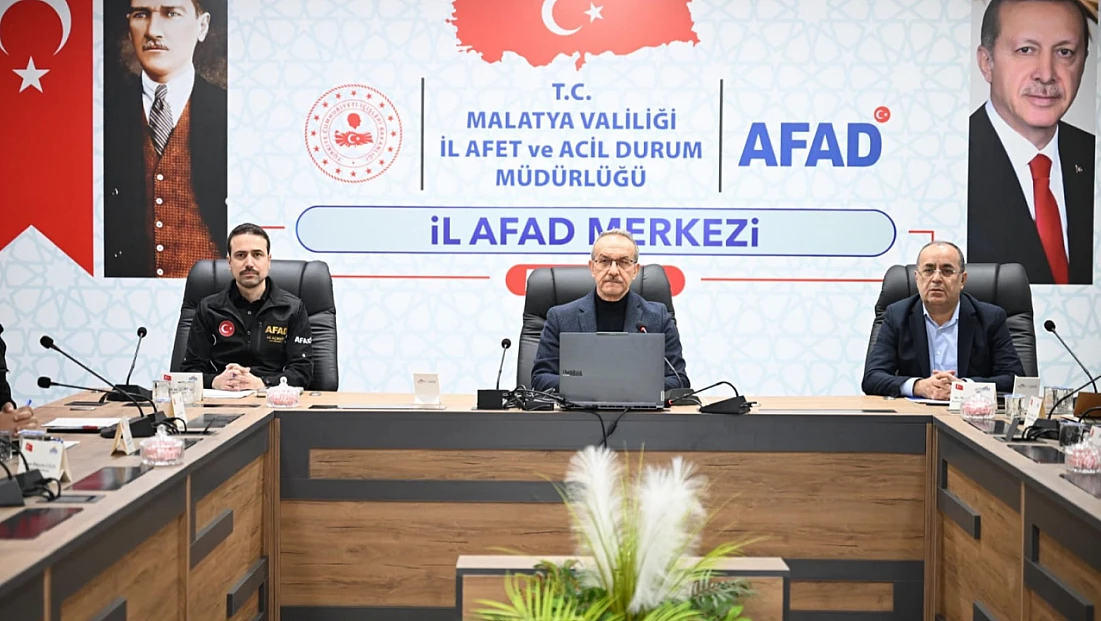 Malatya’da Karla Mücadele Seferberliği: 3.554 Personel, 1.095 Araç Görevde