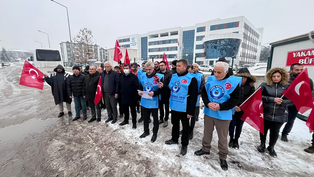Malatya’da Türk Büro-Sen’den Basın Açıklaması: “Şiddet Kronikleşti, Önlem Şart”