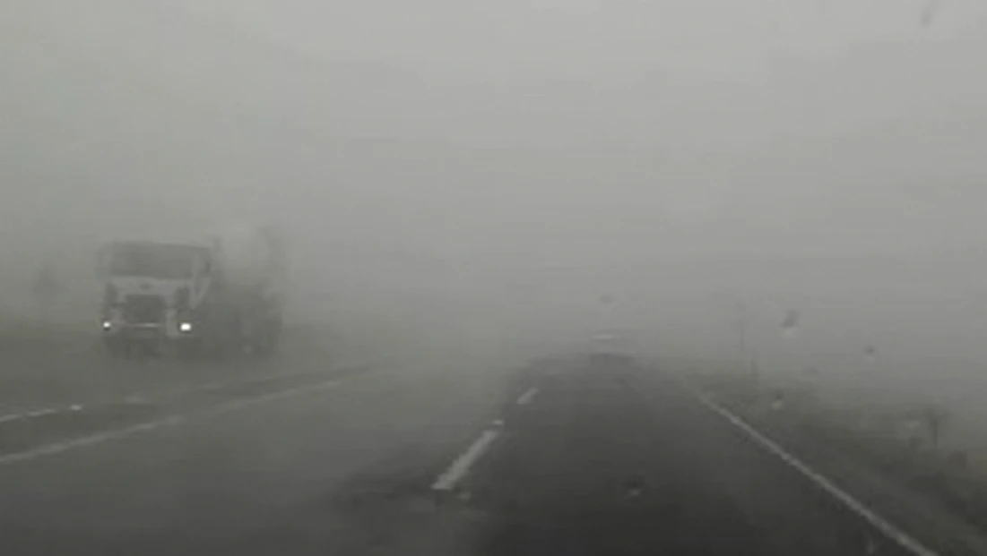 Malatya'da yoğun sis ulaşımı olumsuz etkiledi