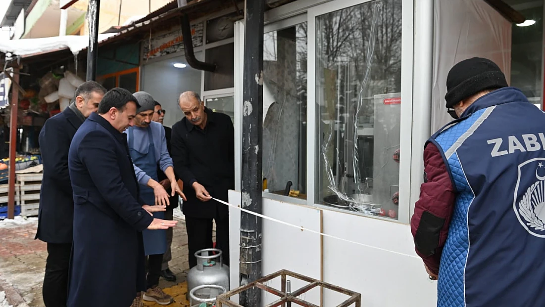 Pütürge’de Düzen ve Huzur İçin Esnaf Ziyaretleri