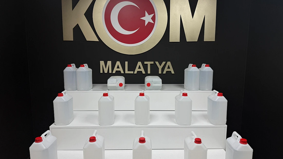 Sahte Alkol Operasyonu: 76 Litre Etil Alkol Ele Geçirildi