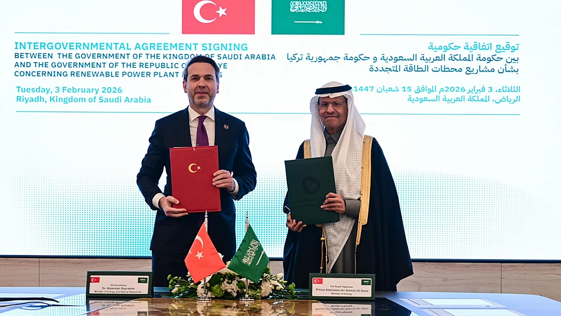 Türkiye ile Suudi Arabistan arasında 2 milyar dolarlık enerji anlaşması