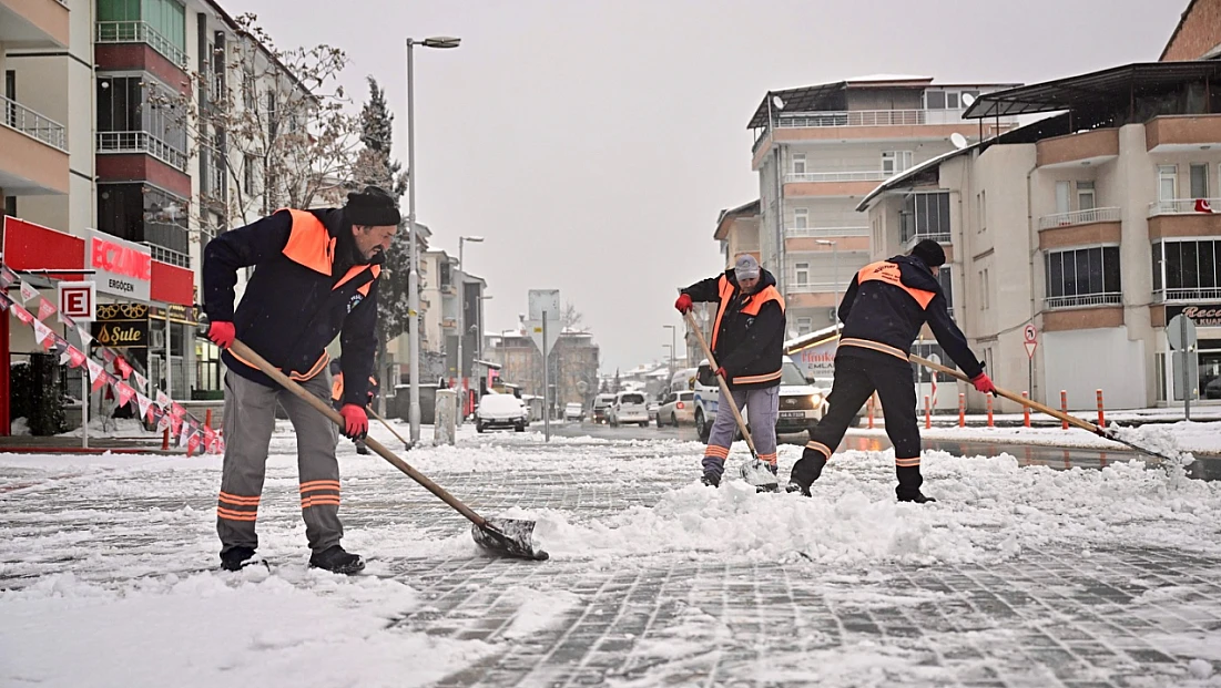 Yeşilyurt’ta Karla Mücadele Seferberliği