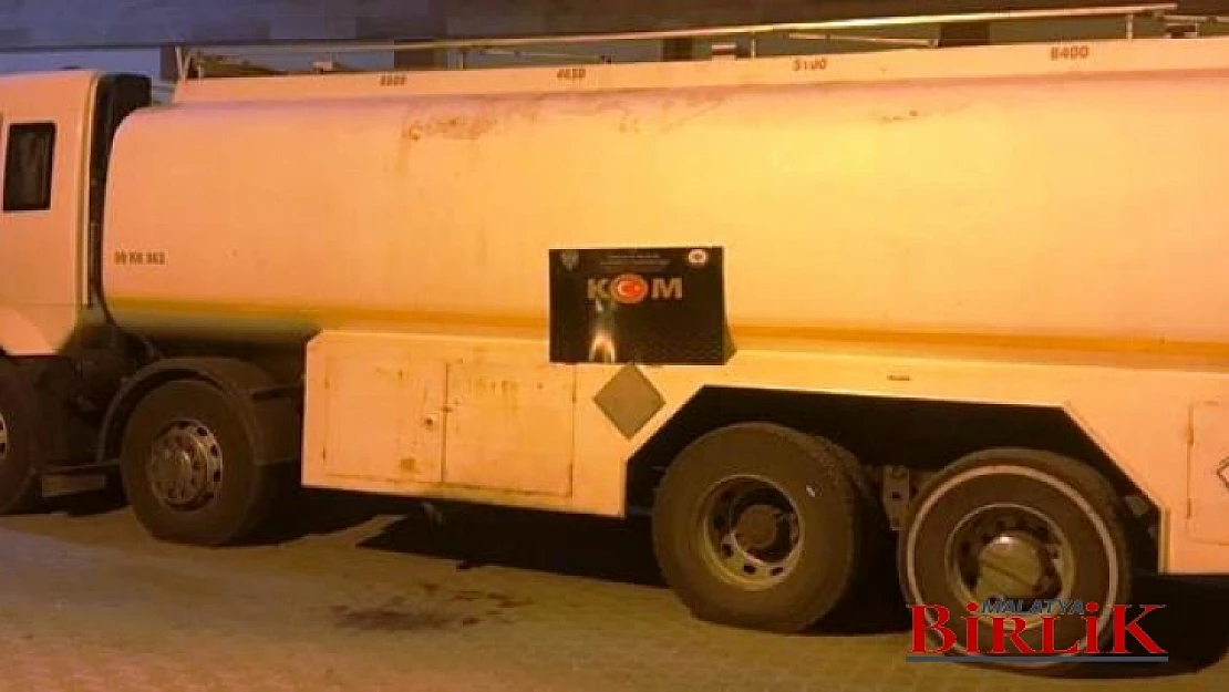 26.750 Litre Gümrük Kaçağı Akaryakıt Yakalandı