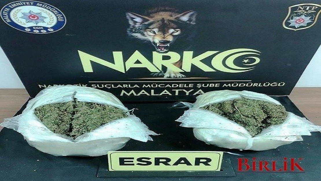 3 Kilo 100 Gr Kubar Esrar Ele Geçirildi