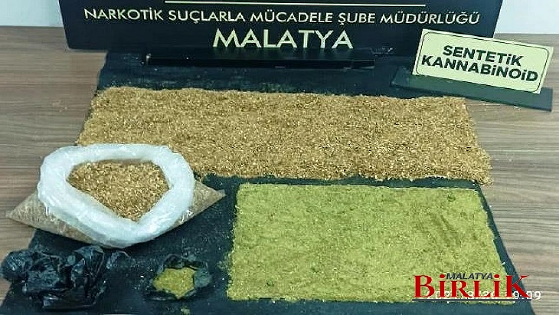 468 Gr Sentetik Kannabinoid Ele Geçirildi