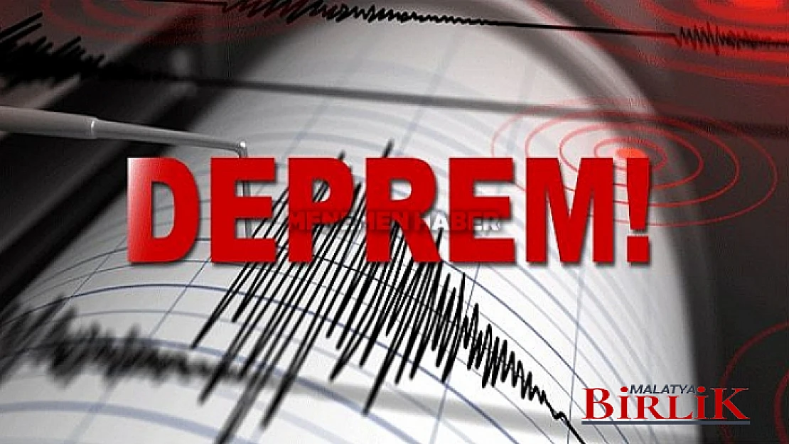 5,2'lik Deprem Malatya'yı Korkuttu