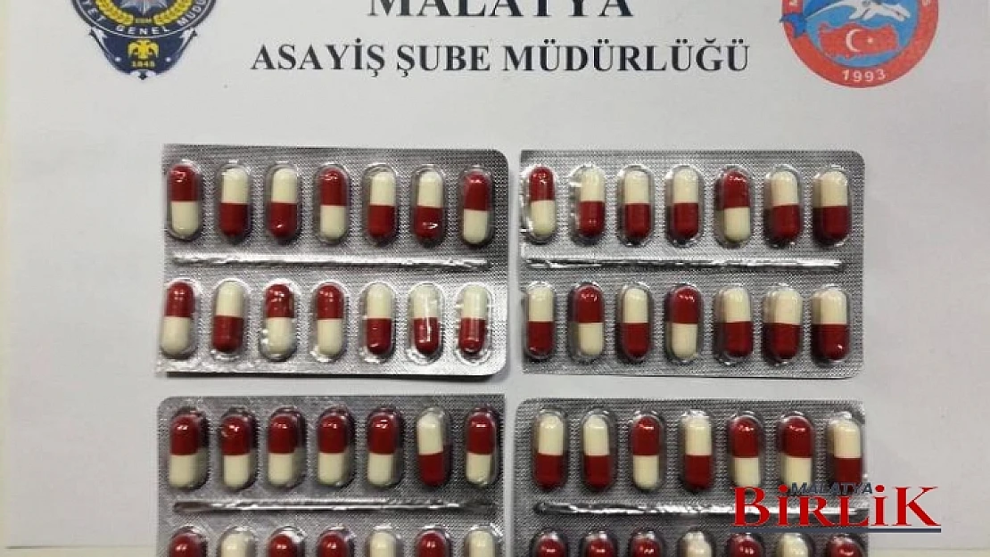 61 Adet Uyuşturucu Hap Yakalandı