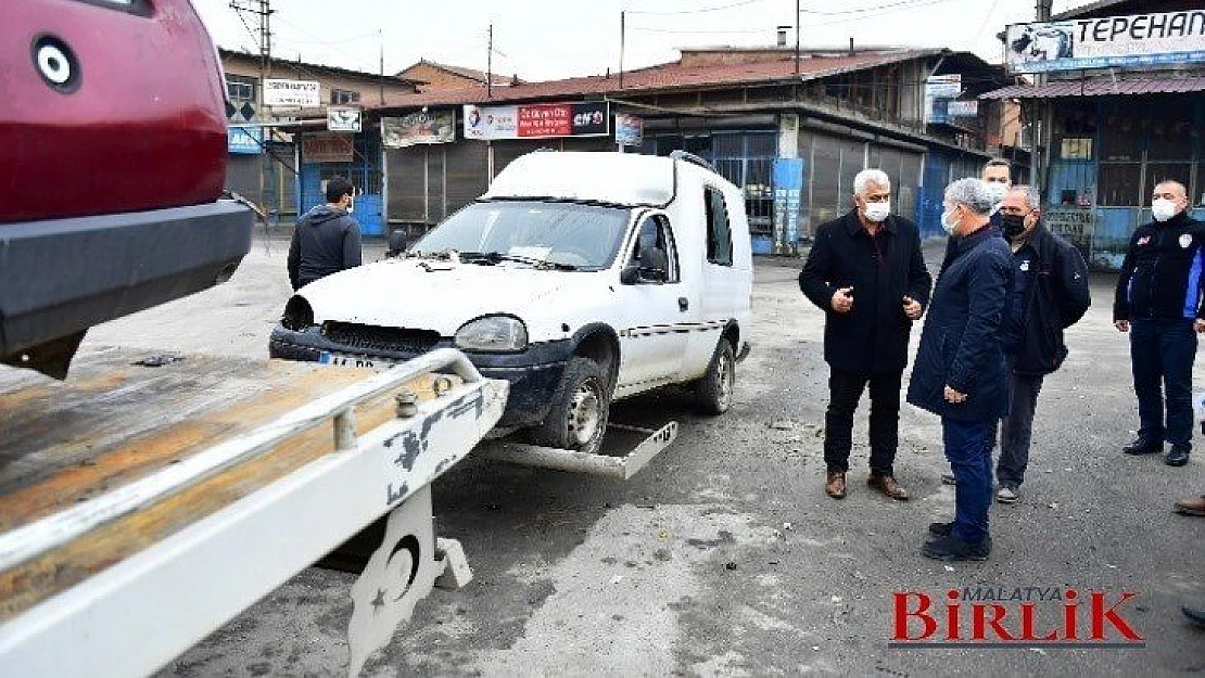 68 Adet Hurda Ve Sahipsiz Araç Kaldırıldı