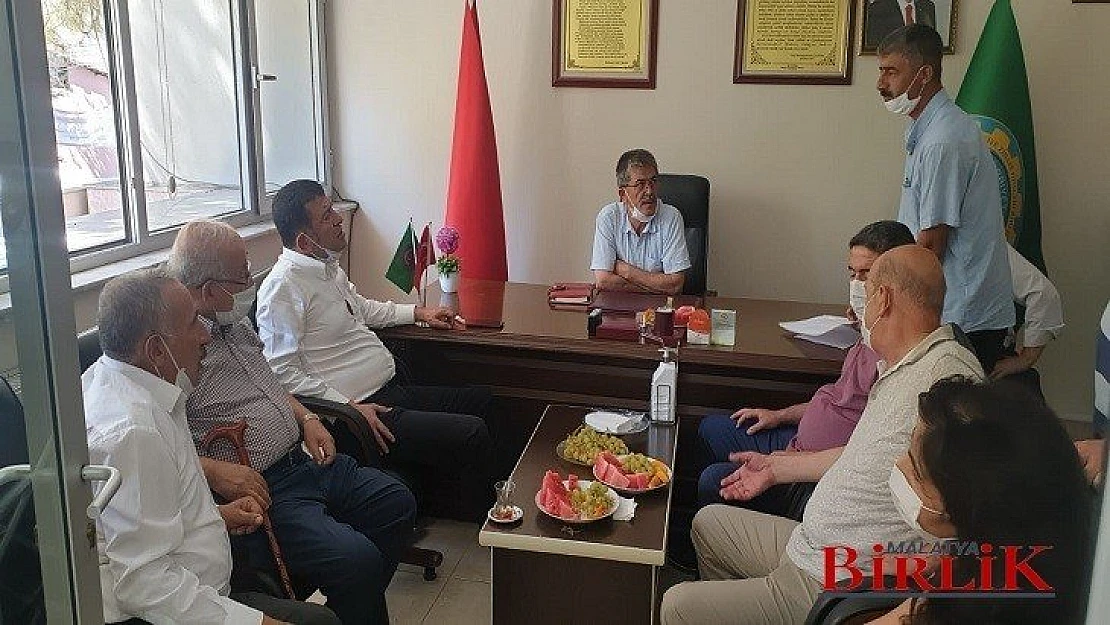 Ağbaba, Yeşilyurt Ziraat Odası'nı Ziyaret Etti