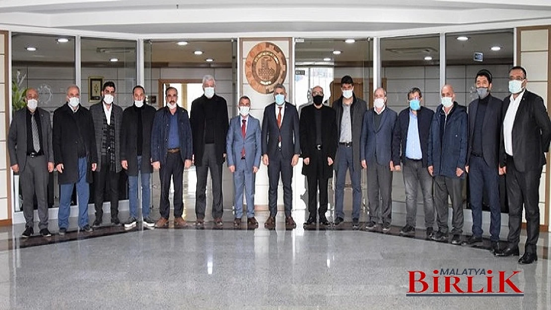 AK Parti Akçadağ İlçe Teşkilatından Malatya TSO'ya Ziyaret