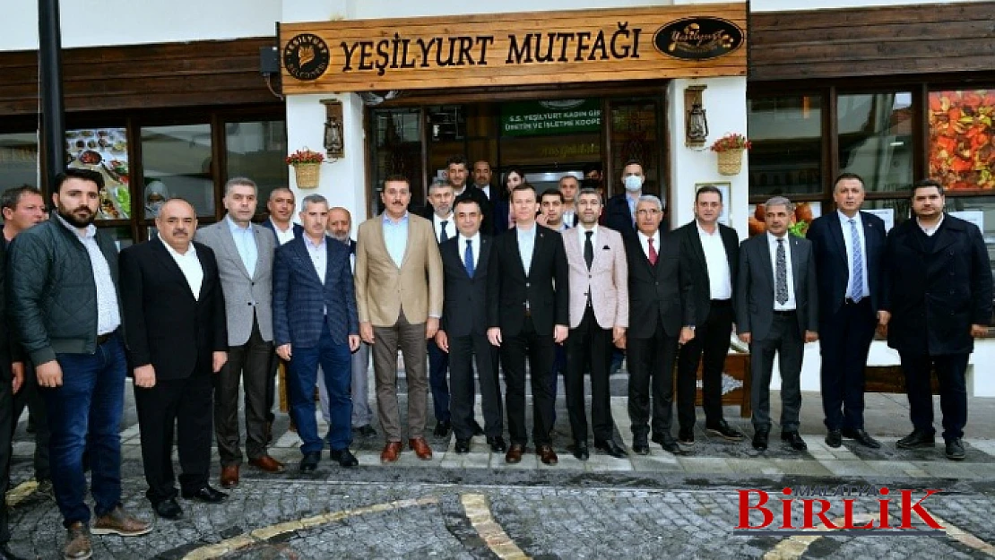 AK Parti Genel Başkan Yardımcısı Şahin, Yeşilyurt Belediyesinin Yatırım Alanlarını İnceledi