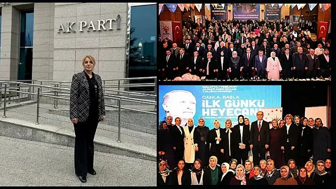 AK Parti Yeşilyurt Kadın Kolları İlçe Kongresinde Yurdanur Mut İle Yola Devam