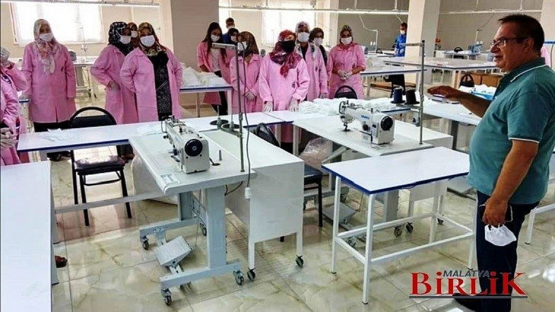Akçadağ Belediyesi İşsiz Kadınlara İstihdam Sağlıyor
