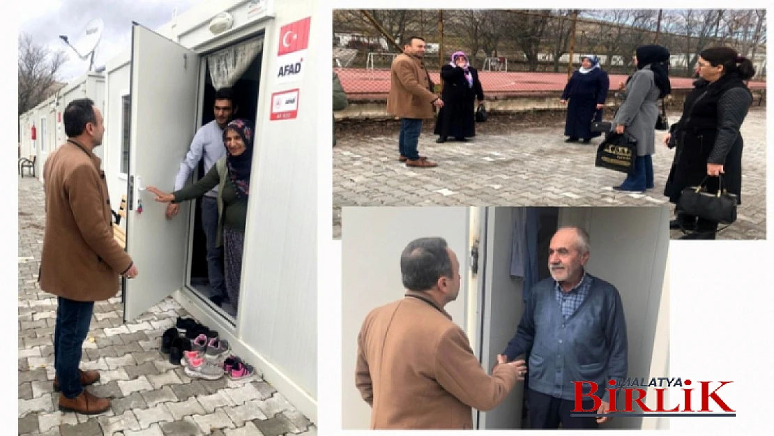 Akçadağ'da Halkın Adayı Murat Maskar, Bağlantı Çalışmalarına Devam Ediyor