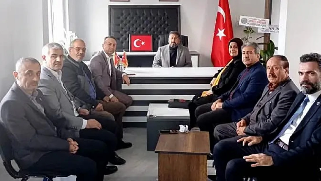 AKÇADAĞDER Yönetiminden AK Parti Akçadağ İlçe Başkanlığına Ziyaret