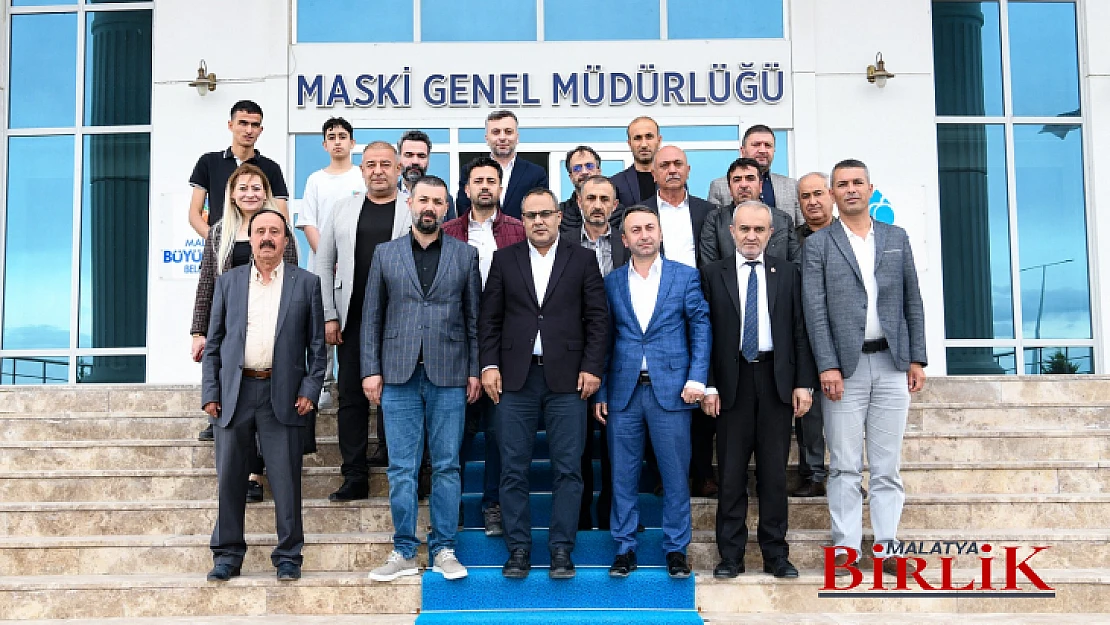 AKÇADAĞDER Yönetiminden MASKİ Genel Müdürü Çeçen'e Hayırlı Olsun Ziyareti