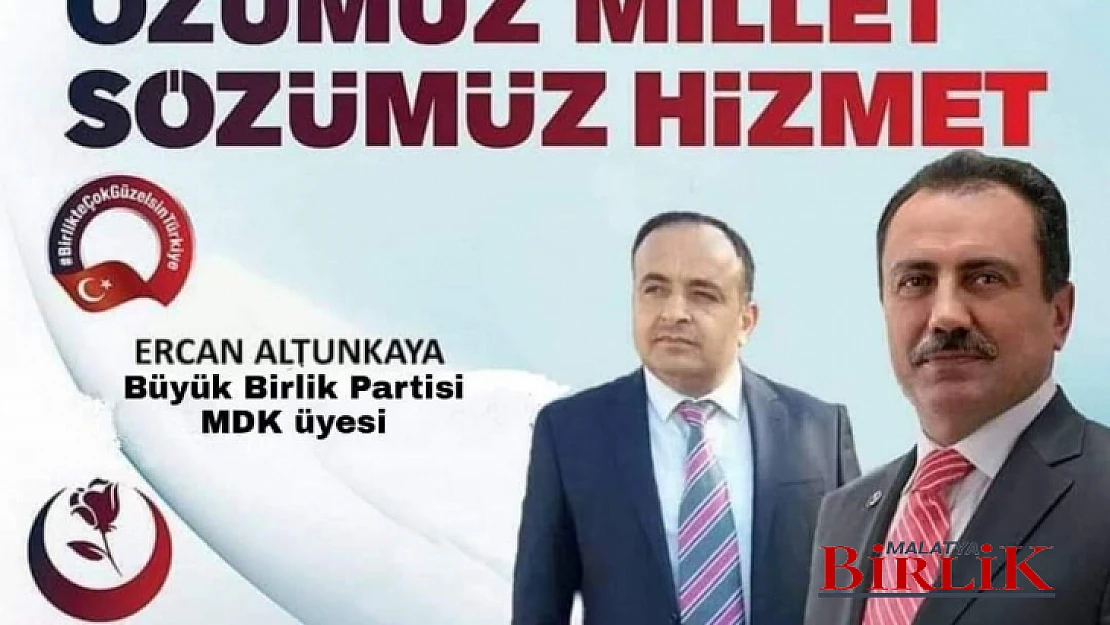 Altunkaya'dan Birlik Mesajı