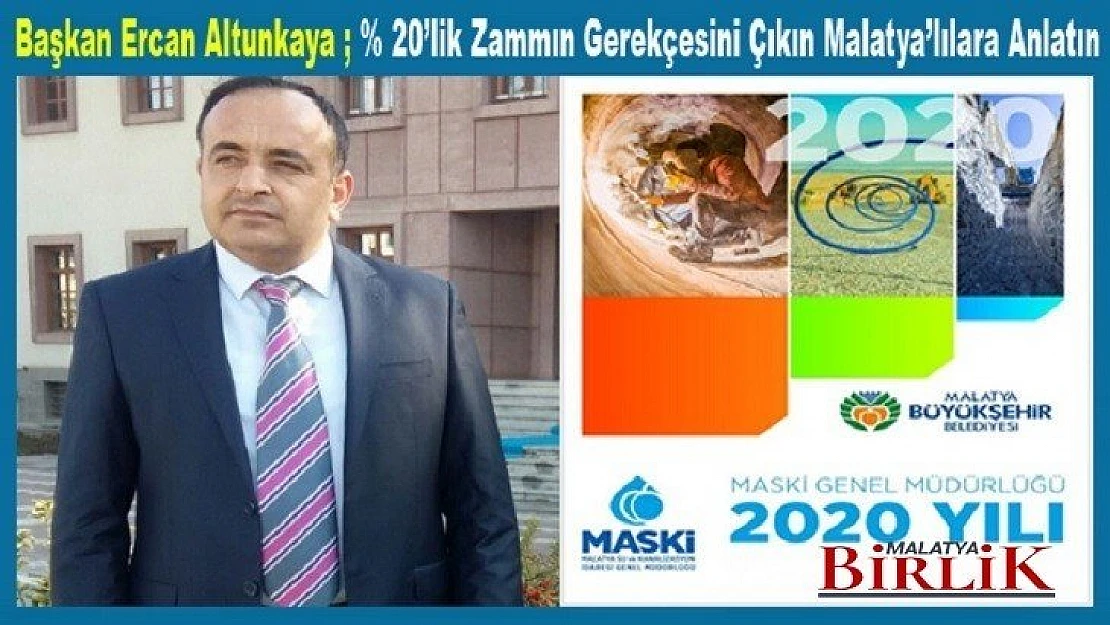 Altunkaya, Dünya'nın En Masrafsız Suyunu En Pahalı İçiyoruz