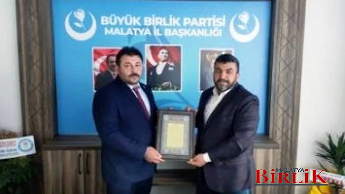 Anadolu Ahi Evran İş Adamlarından BBP İl Başkanlığına Ziyaret