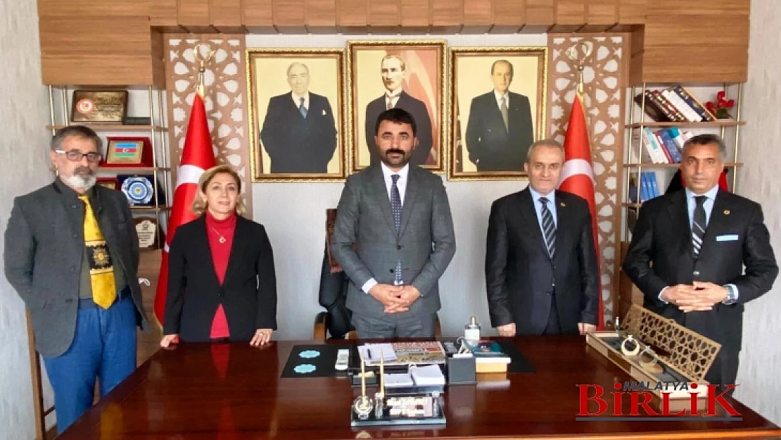 Anadolu Basın Birliği'nden MHP İl Başkanı Samanlı'ya Hayırlı Olsun Ziyareti