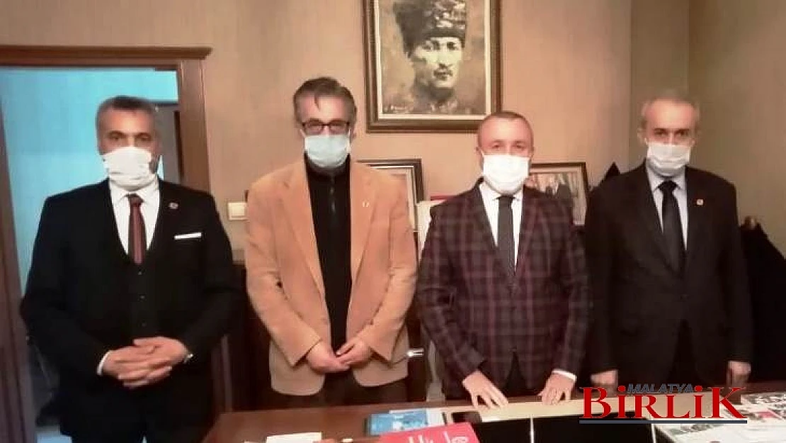 Anadolu Basın Birliği'nden MHP MYK Üyesi Ömer Ekici'ye Ziyaret