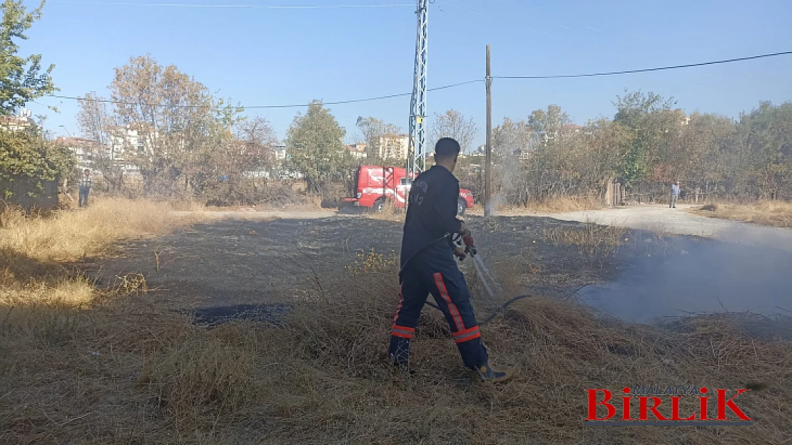 Aşağı Bağlar Vanilya Sokakta Yangın!