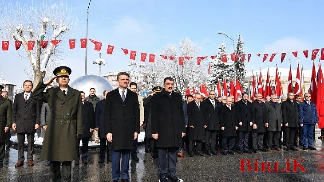 Atatürk'ün Malatya'ya Gelişi Nedeniyle Töreni Gerçekleştirildi