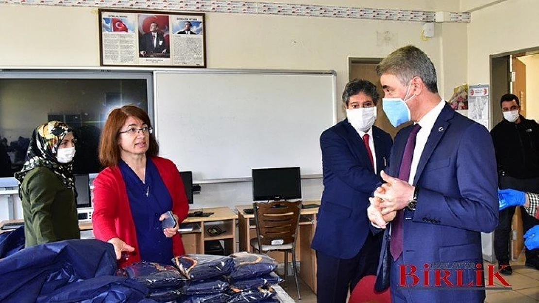 Baruş, Mesleki ve Teknik Anadolu Lisesini Ziyaret Etti