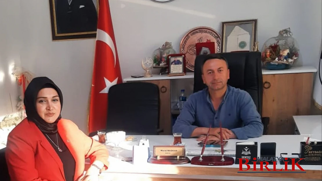 Başkan Alpaslan, Başkan Maskar'ın Çalışmalarını Takdir Ediyoruz