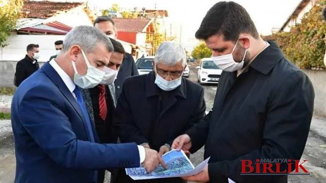 Başkan Çınar, Hoca Ahmet Yesevi Mahallesindeki Yatırımları İnceledi