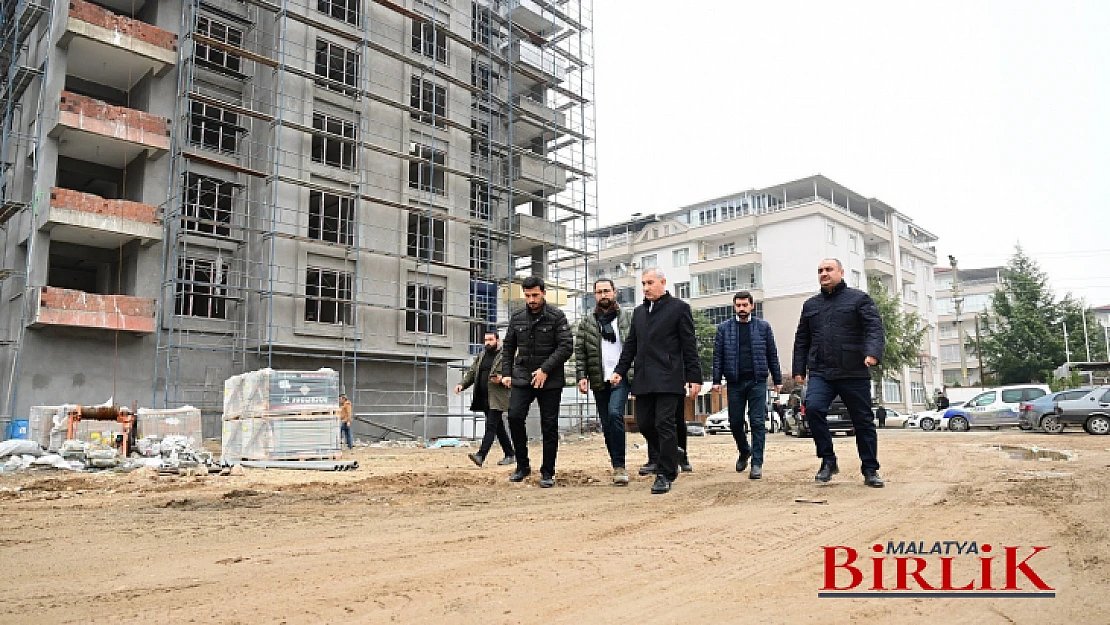 Başkan Çınar, Turgut Özal Mahallesi Kentsel Dönüşüm Binalarını İnceledi