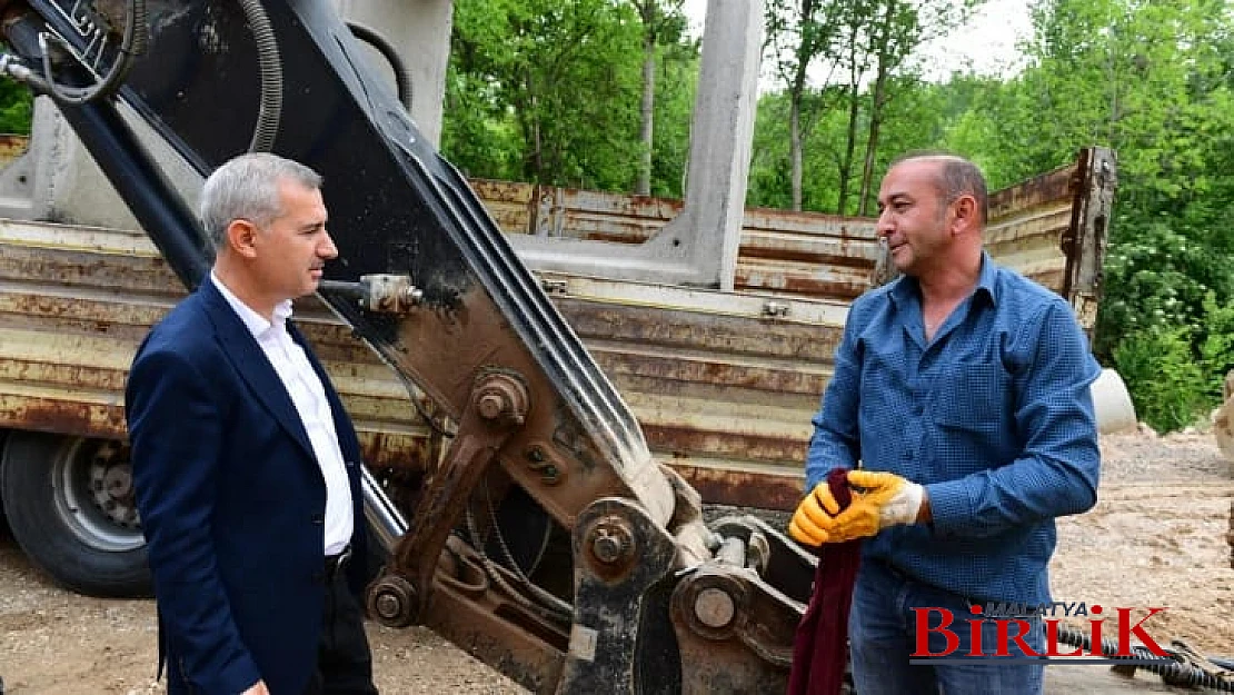 Başkan Çınar, Yakınca İle Mullakasım Arasındaki Dere Islah Ve Yol Yenileme Çalışmalarını İnceledi