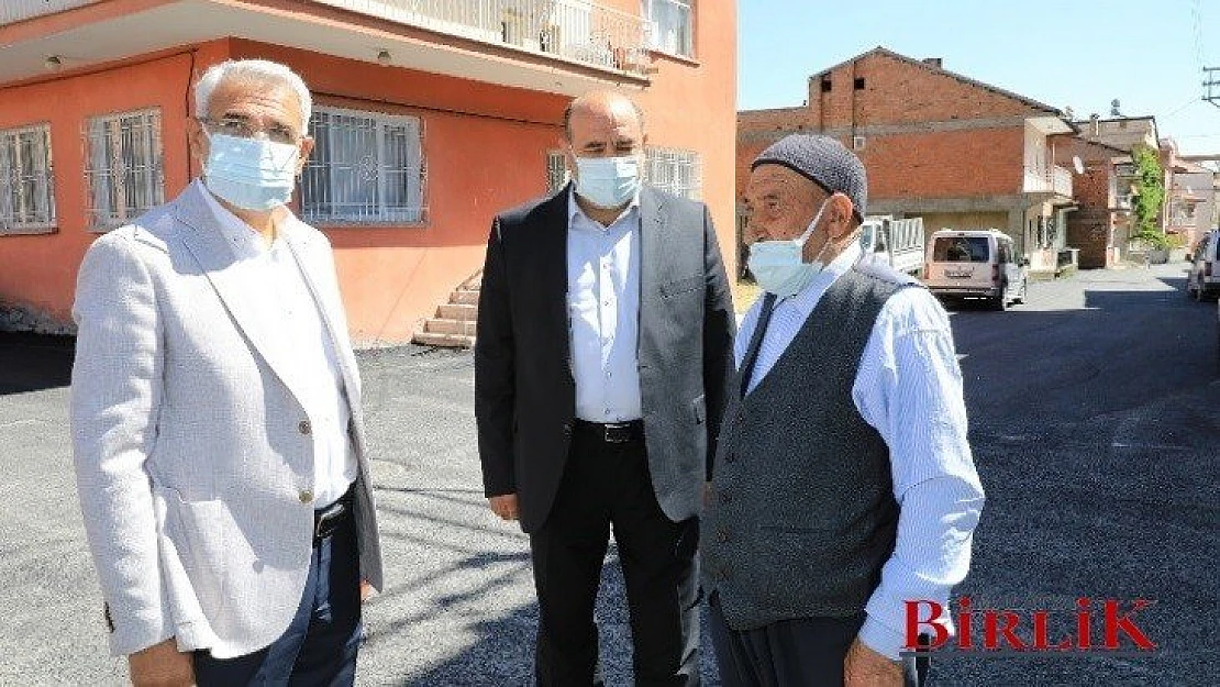 Başkan Güder, Battalgazi'mize Yakışır Yollar Yapıyoruz