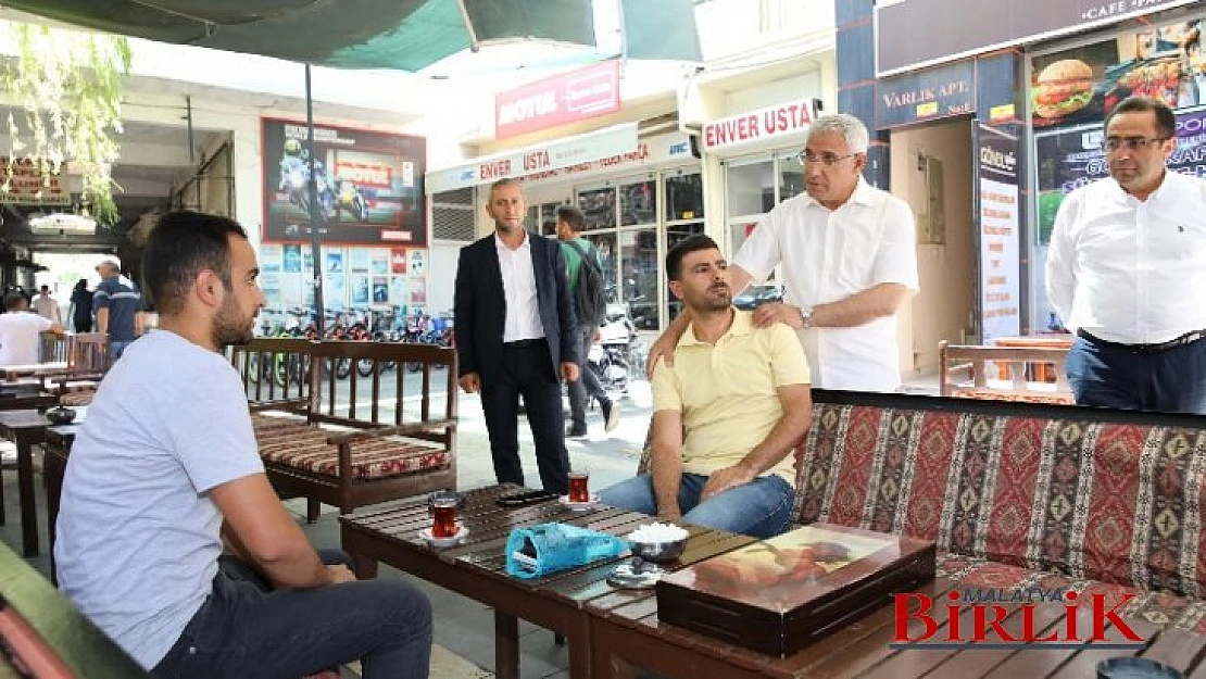 Başkan Güder, Battalgazi'nin Geleceği İçin Her Düşünceyi Önemsiyoruz