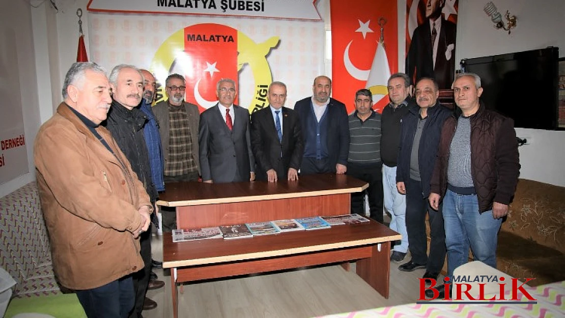 Başkan Güder'den Anadolu Basın Birliği Derneği'ne Ziyaret