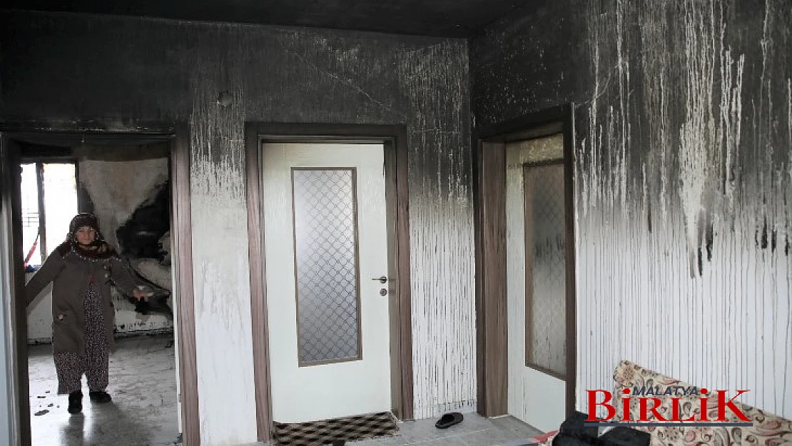 Başkan Güder'den Evi Yanan Aileye Geçmiş Olsun Ziyareti