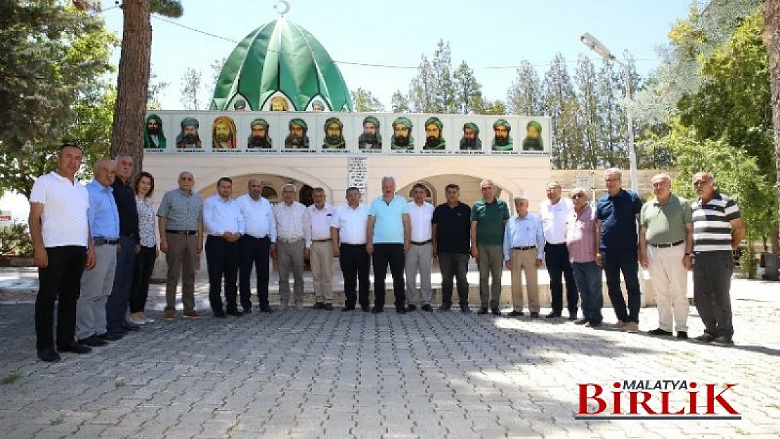 Başkan Güder'den Zeynel Abidin Türbesi Vakfına Muharrem Ayı Ziyareti