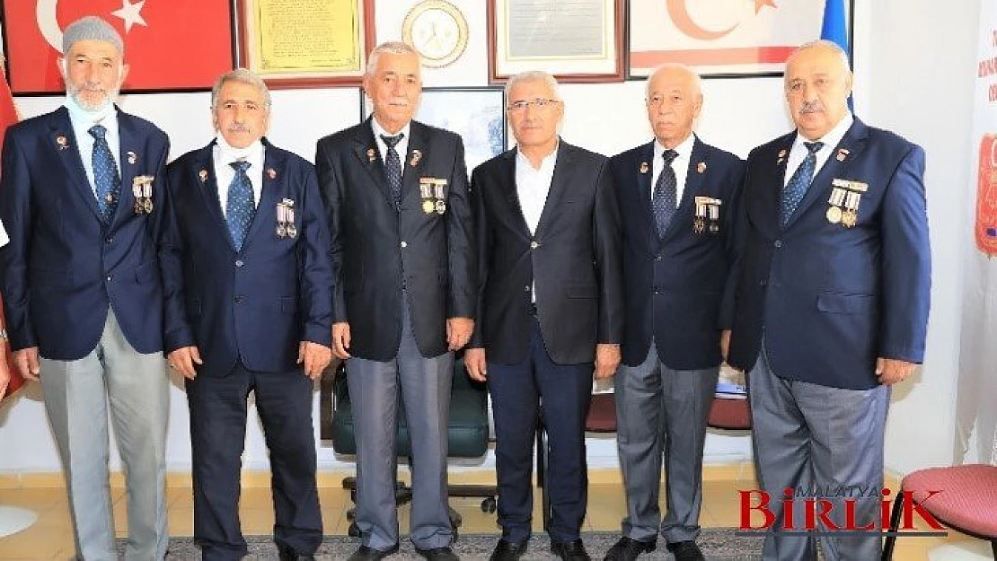 Başkan Güder, Gazilerle Bir Araya Geldi